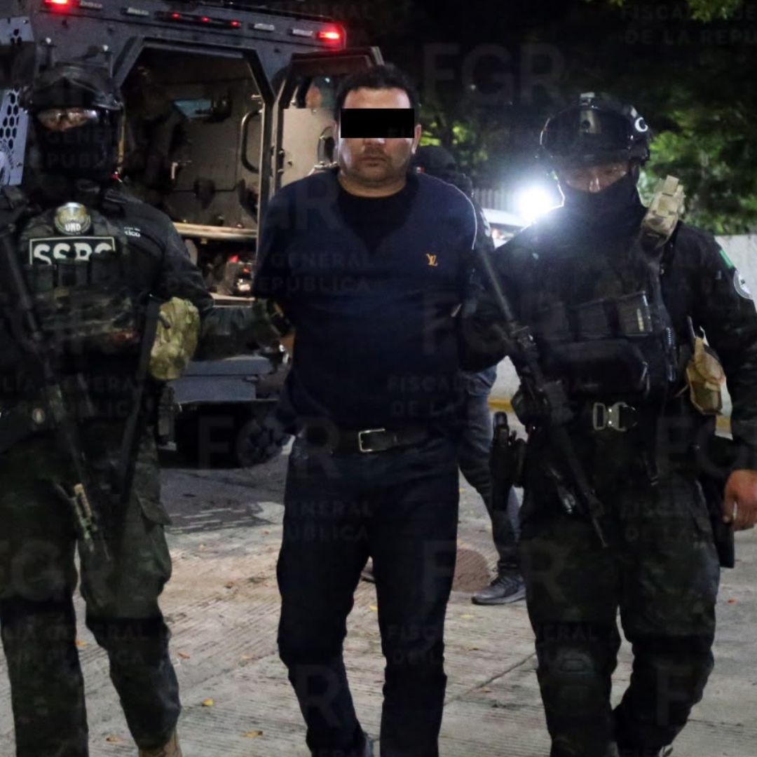 Dan Prisión Preventiva a Ramón Ángel “N”, alias el “R1”. Foto: Gobierno de México